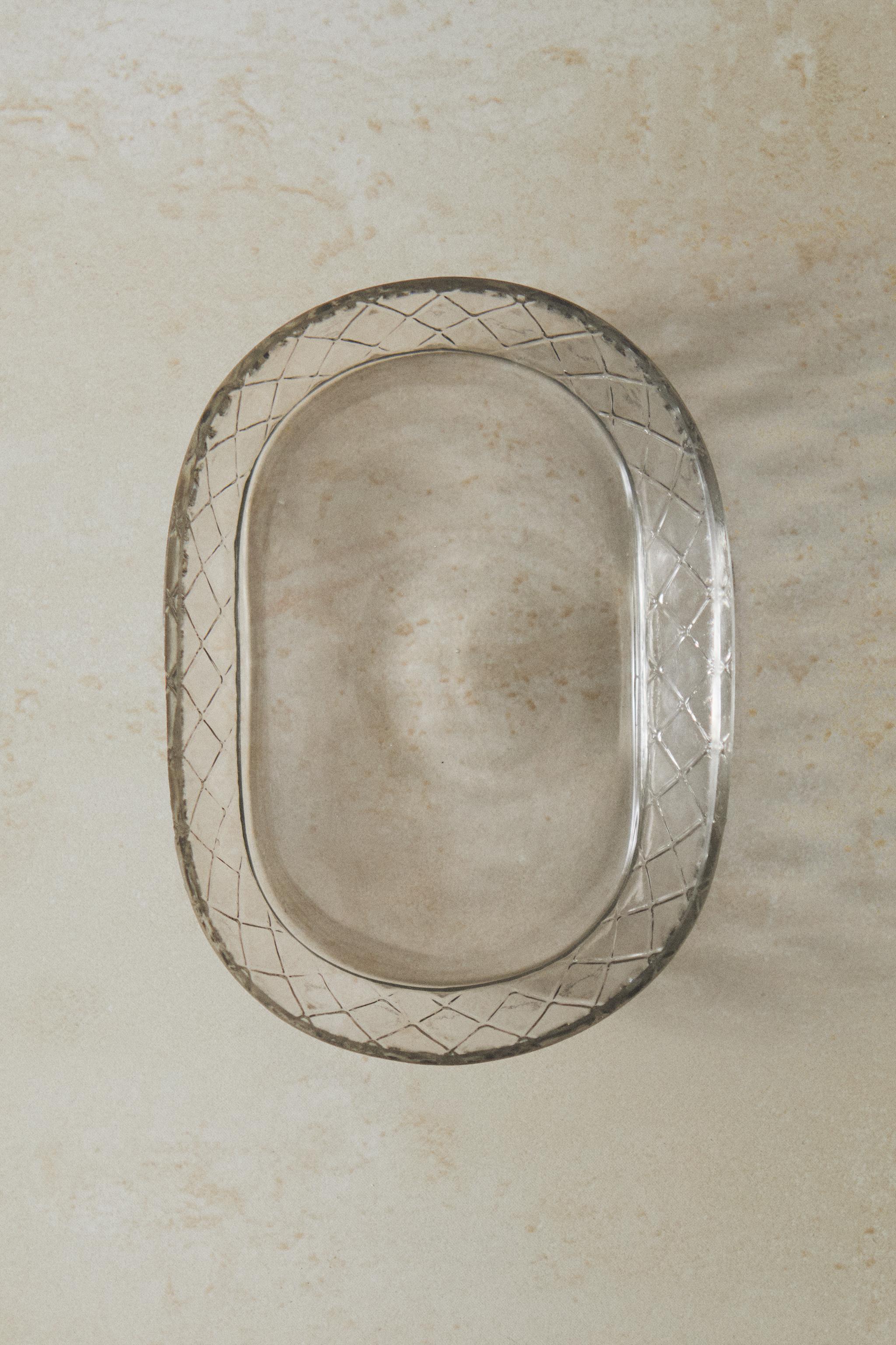 DIAMOND BATHROOM SOAP DISH